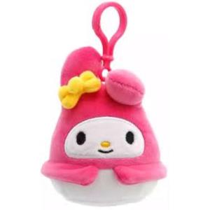 SQUISHMALLOWS PELUCHE 10 CM PORTACHIAVI PERSONAGGIO MY MELODY HELLO KITTY