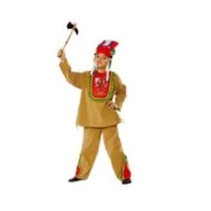 COSTUME INDIANO 5 7 ANNI