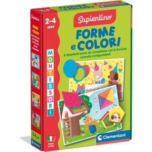 SAPIENTINO MONTESSORI FORME E COLORI