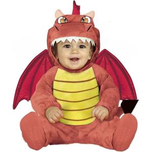 COSTUME DRAGOON DRAGO DRAGHETTO BEBE BABY TAGLIA 18-24 MESI