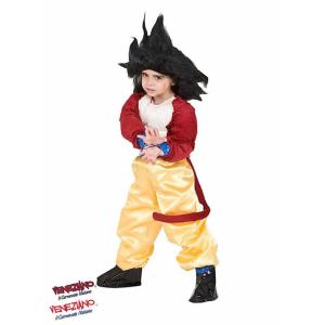 COSTUME E PARRUCCA DRAGON BALL GT MIS. 9 ANNI L
