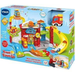 VTECH VROOM VROOM GO - MAXI CASERMA DEI POMPIERI INTERATTIVA
