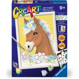 CREART SERIE D - CAVALLO TRA I FIORI