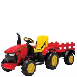 TRATTORE ELETTRICO 12V CON RIMORCHIO DUSSSELDORF