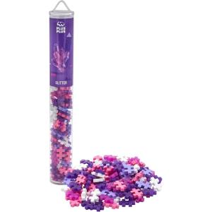 COSTRUZIONI PLUS PLUS TUBO GLITTER 100 PZ