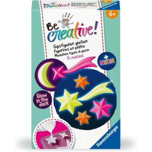 BE CREATIVE MINI - CREAZIONI IN GESSO STELLE LUMINOSE