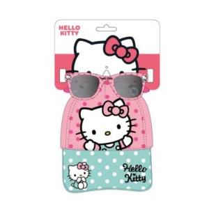 CAPPELLO SET DI OCCHIALI DA SOLE HELLO KITTY