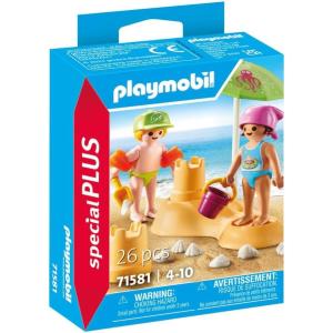 PLAYMOBIL SPECIAL PLUS BAMBINI CON CASTELLO DI SABBIA