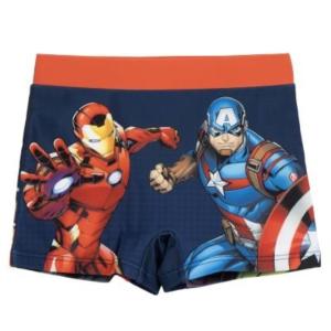 COSTUME BOXER CORTO BLU SCURO AVENGERS MISURA 10/11 ANNI