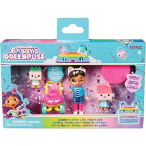 GABBY'S DOLLHOUSE PACK DA 4 PERSONAGGI "KITTY CARE"