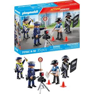 PLAYMOBIL ACTION HEROES - SET PERSONAGGI DELLA POLIZIA