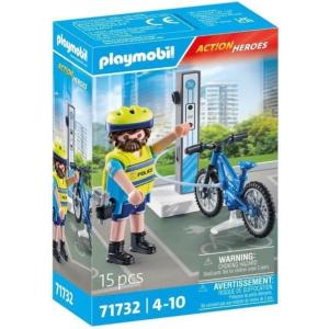 PLAYMOBIL ACTION HEROES - POLIZIOTTO IN BICICLETTA