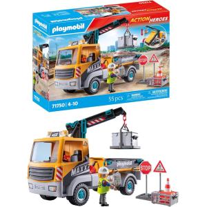 PLAYMOBIL CONSTRUCTION - CAMION DA CANTIERE CON GRU