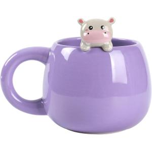 TAZZA IN CERAMICA CON CHARM HIPPO