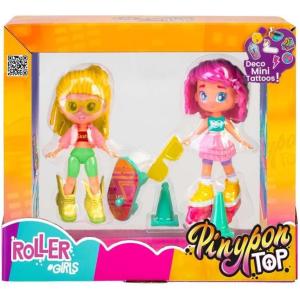 PINYPON TOP ROLLER GIRLS CON PATTINI E SKATEBOARD