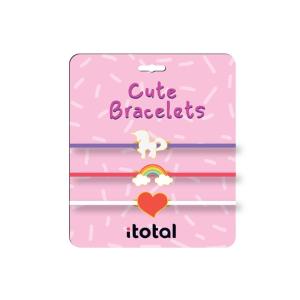 BRACCIALETTI UNICORNO SET 3 PZ