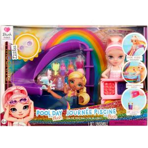 RAINBOW HIGH LITTLE POOL DAY WITH BLUSH PLAYSET PISCINA CON SCIVOLO ARCOBALENO