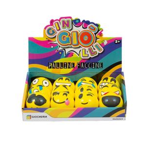 GINGIOLLI - BOUNCE BALL FACCINE EMOJI