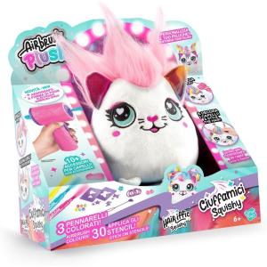 AIRBRUSH PLUSH PELUCHE CIUFFAMICI SQUISHY PRECIOUS