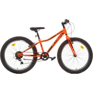 BICICLETTA 24" MTB PLUS AURELIA - ORANGE/FLUO