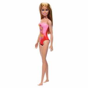 BARBIE BEACH CON COSTUME DA BAGNO ROSA