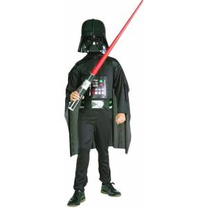 COSTUME DARTH VADER C/SPADA IN SCATOLA INF TAGLIA 3-4 ANNI