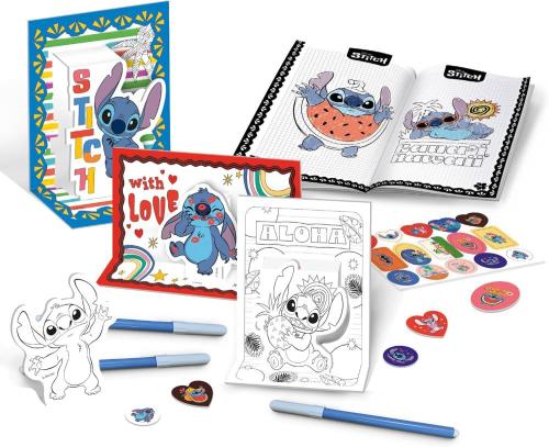 STITCH ZAINO ZAINETTO COLORA E DISEGNA POP UP