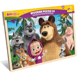 MASHA PUZZLE 24 PZ IN LEGNO