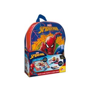 SPIDERMAN ZAINO ZAINETTO SUPER GAME TRAVEL & CARD GAME