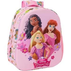 MINI ZAINETTO ASILO 3D DISNEY PRINCESS - PRINCIPESSE