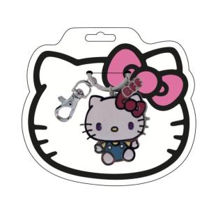PORTACHIAVI ARGENTO HELLO KITTY