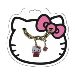 BRACCIALETTO CON DUE CHARMS HELLO KITTY