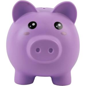 SALVADANAIO PORTAMONETE MAIALINO VIOLA
