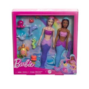 BARBIE MERMAID DOLL SIRENA 2 BAMBOLE CON ACCESSORI