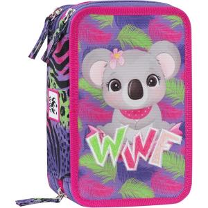 ASTUCCIO 3 ZIP CORREDO WWF ILLUSTRATO KOALA
