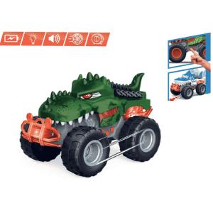 MONSTER TRUCK ANIMAL DINOSAURO B/O