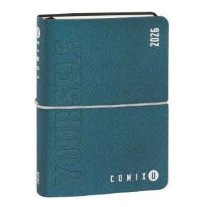 AGENDA 13 MESI WEEK MEDIUM COMIX U YOUNIVERCITY BLUE BLU
