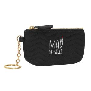 PORTACHIAVI POCHETTE NERO IN VELLUTO