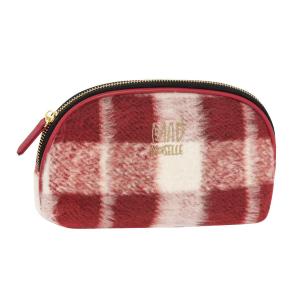 POCHETTE CHECK QUADRETTI ROSSO E BIANCO
