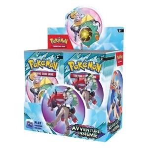 CARTE POKEMON BOX 36 BUSTINE AVVENTURE INSIEME SCARLATTO E VIOLETTO