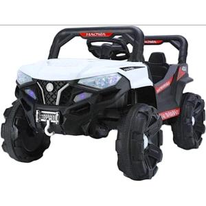 AUTO ELETTRICA FUORISTRADA ROCKY 12V BIANCA