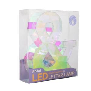 LAMPADA LETTERA ALFABETO LED & (E) COMMERCIALE