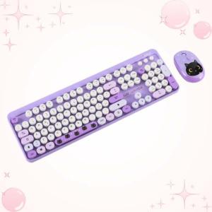 SET TASTIERA E MOUSE GATTO NERO