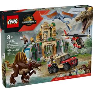 LEGO JURASSIC WORLD - MISSIONE AEREA CON SPINOSAURO E QUETZALCOATLUS