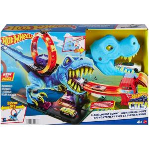 HOT WHEELS CITY SFRECCIA SUL T-REX    