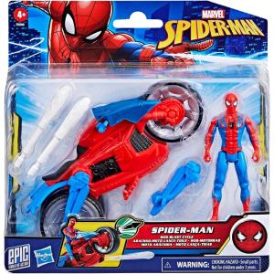 SPIDERMAN 4 IN 1 MOTO SPARA RAGNATELA