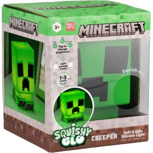 SQUISHY LAMPADA GLOW SILICONE MINECRAFT CREEPER