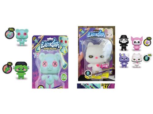 ELASTIKORPS ZOMBIE PELUCHE NORMAL SIZE 14CM BLISTER