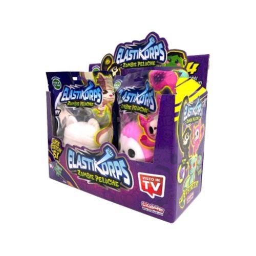 ELASTIKORPS ZOMBIE PELUCHE NORMAL SIZE 14CM BLISTER