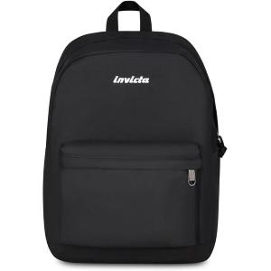 ZAINO CARLSON PLAIN GRS INVICTA BACKPACK JET BLACK NERO